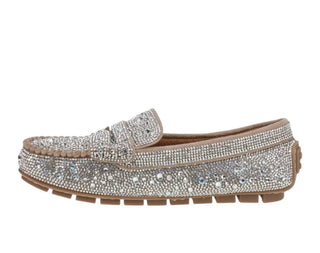 Corkys Rhinestone Penny for Your Thoughts Loafer