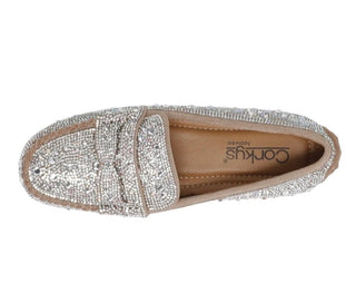 Corkys Rhinestone Penny for Your Thoughts Loafer