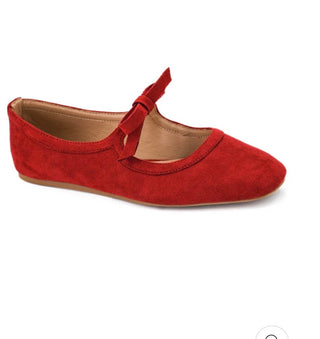 Corkys Layover Red Ballet Flat