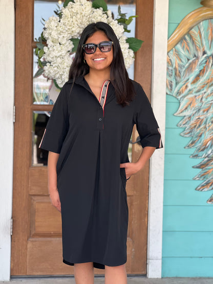 Black Wendi Tunic Dress