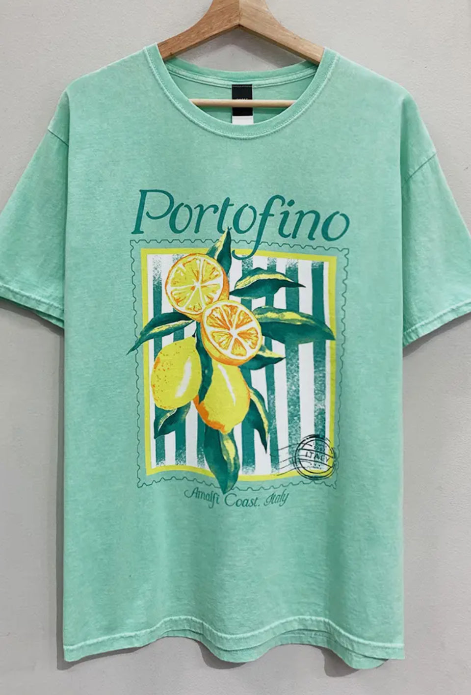 Spring Green Portofino Graphic Tee