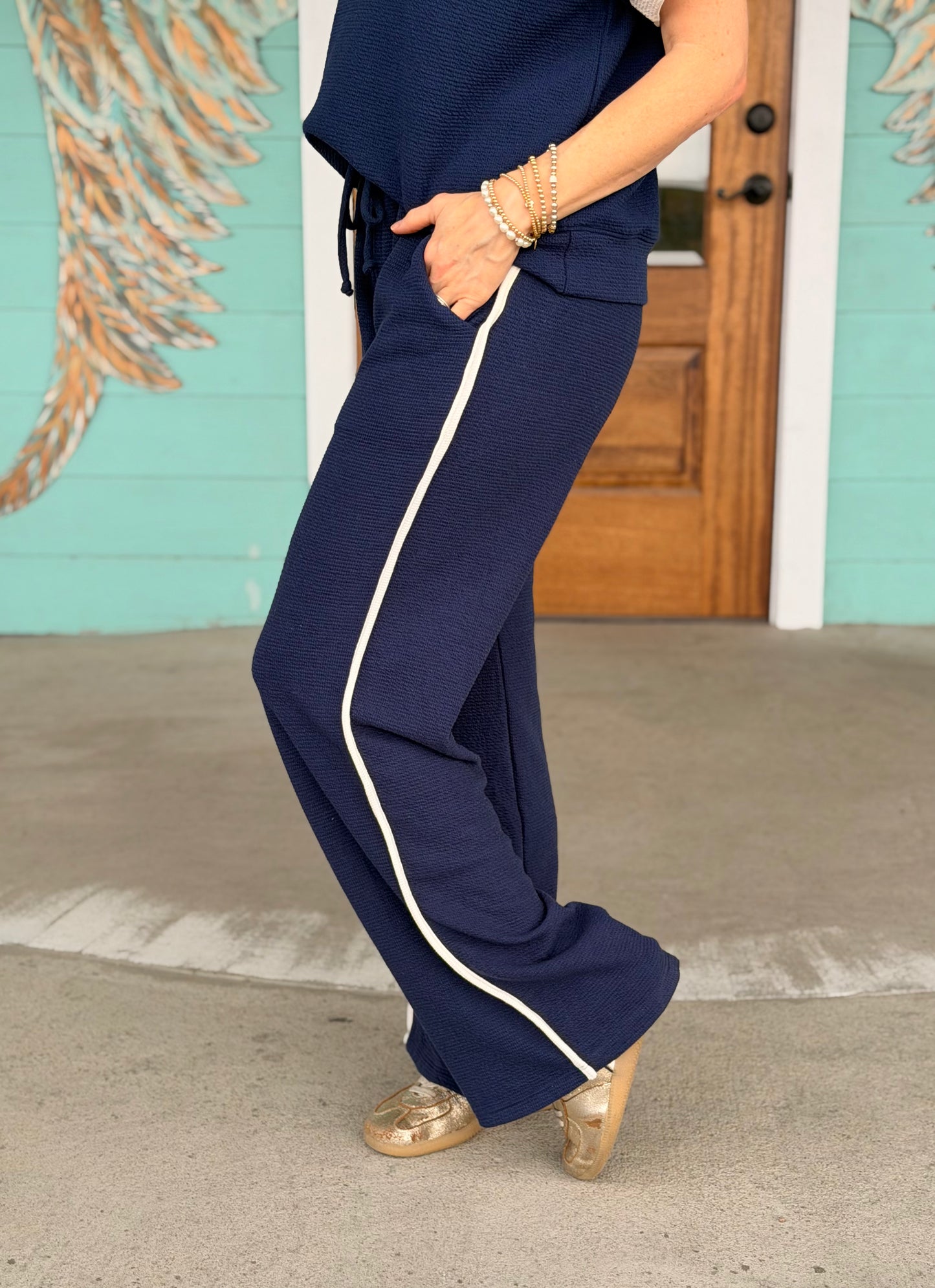 Navy Sport Pants