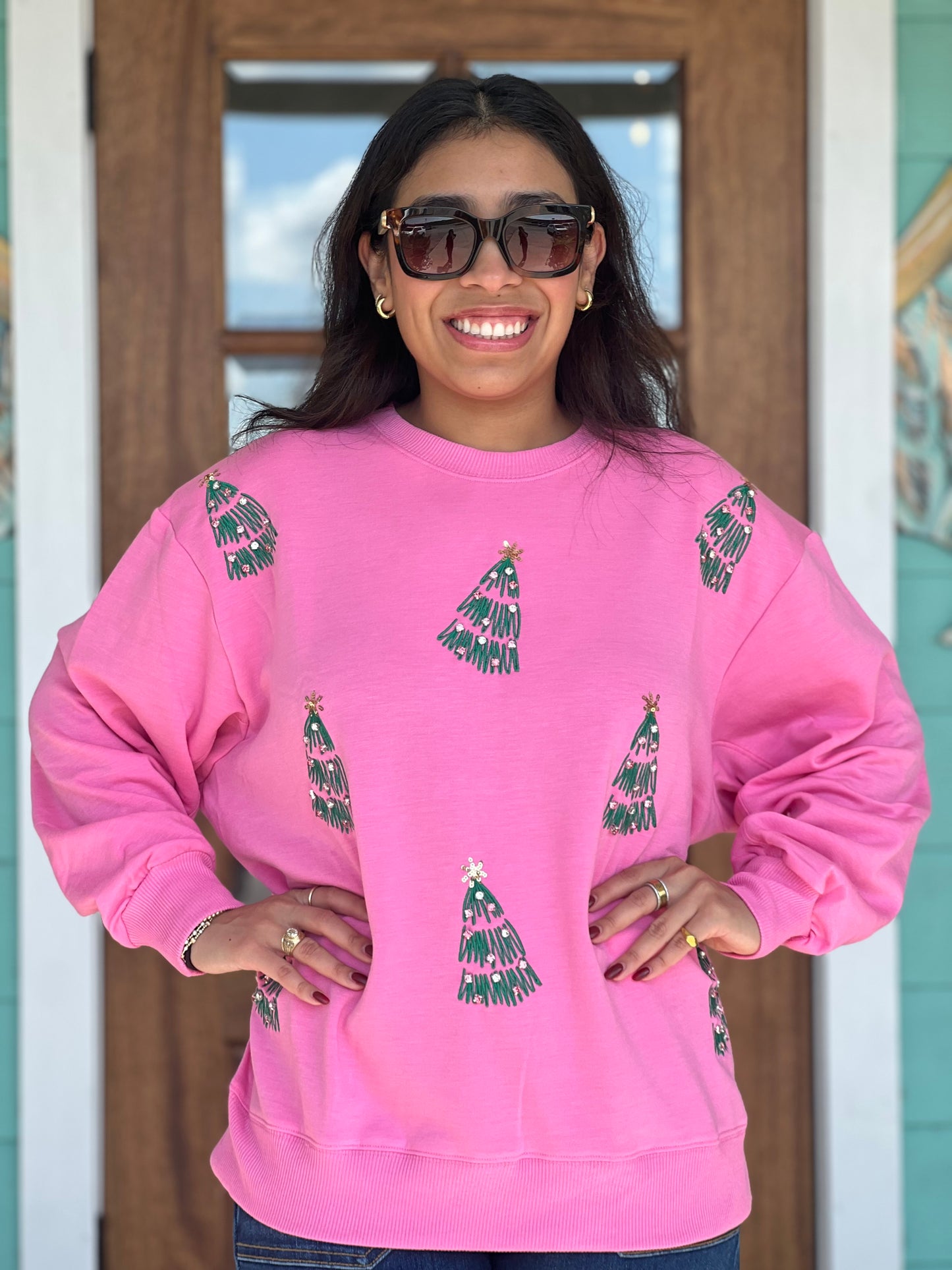 Green Trees Sarah Sweatshirt