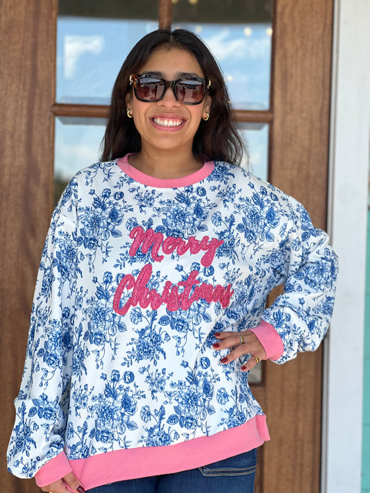 Layerz Stella Merry Christmas Sweatshirt