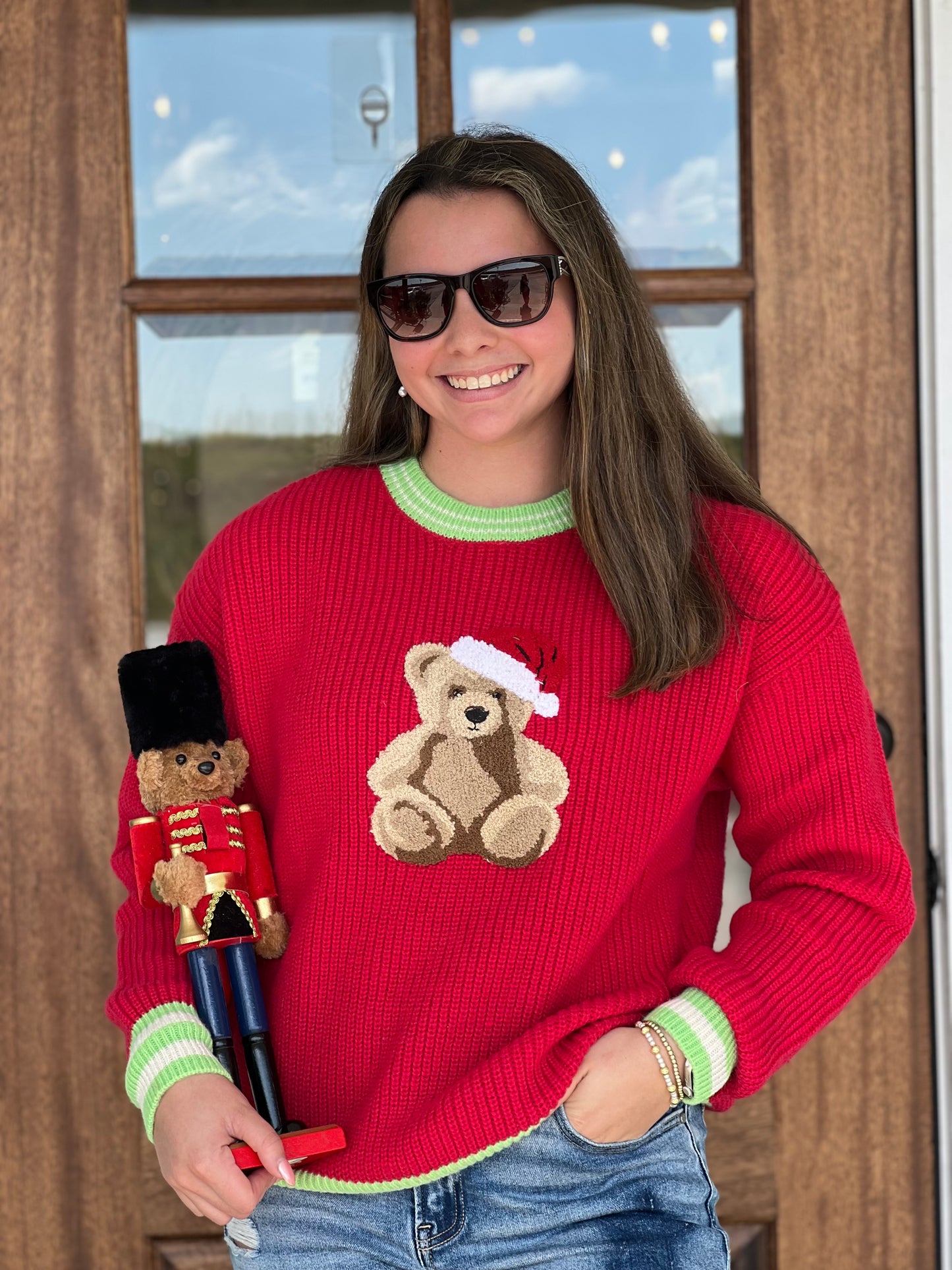 Harper Teddy Bear Sweater