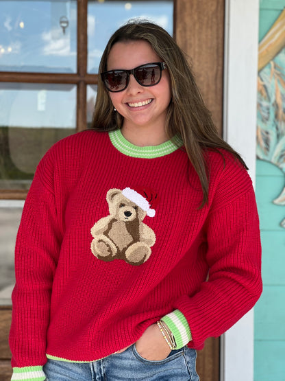 Harper Teddy Bear Sweater