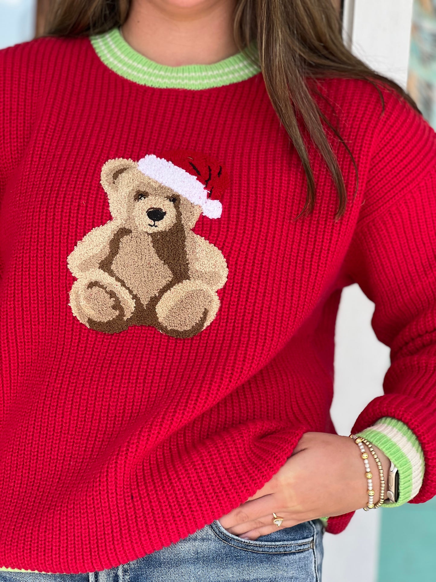 Harper Teddy Bear Sweater