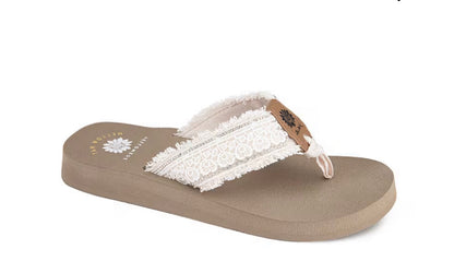 Yellow Box Nara Taupe Flip Flop