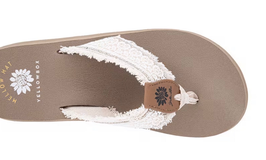 Yellow Box Nara Taupe Flip Flop