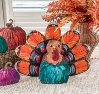 RTC Artful Turkey Centerpiece