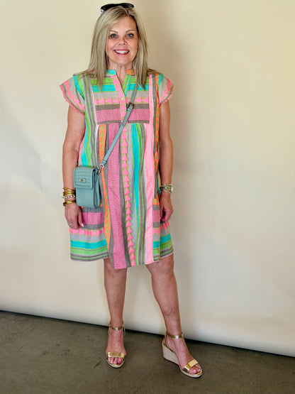 Bright Multi Serena Dress