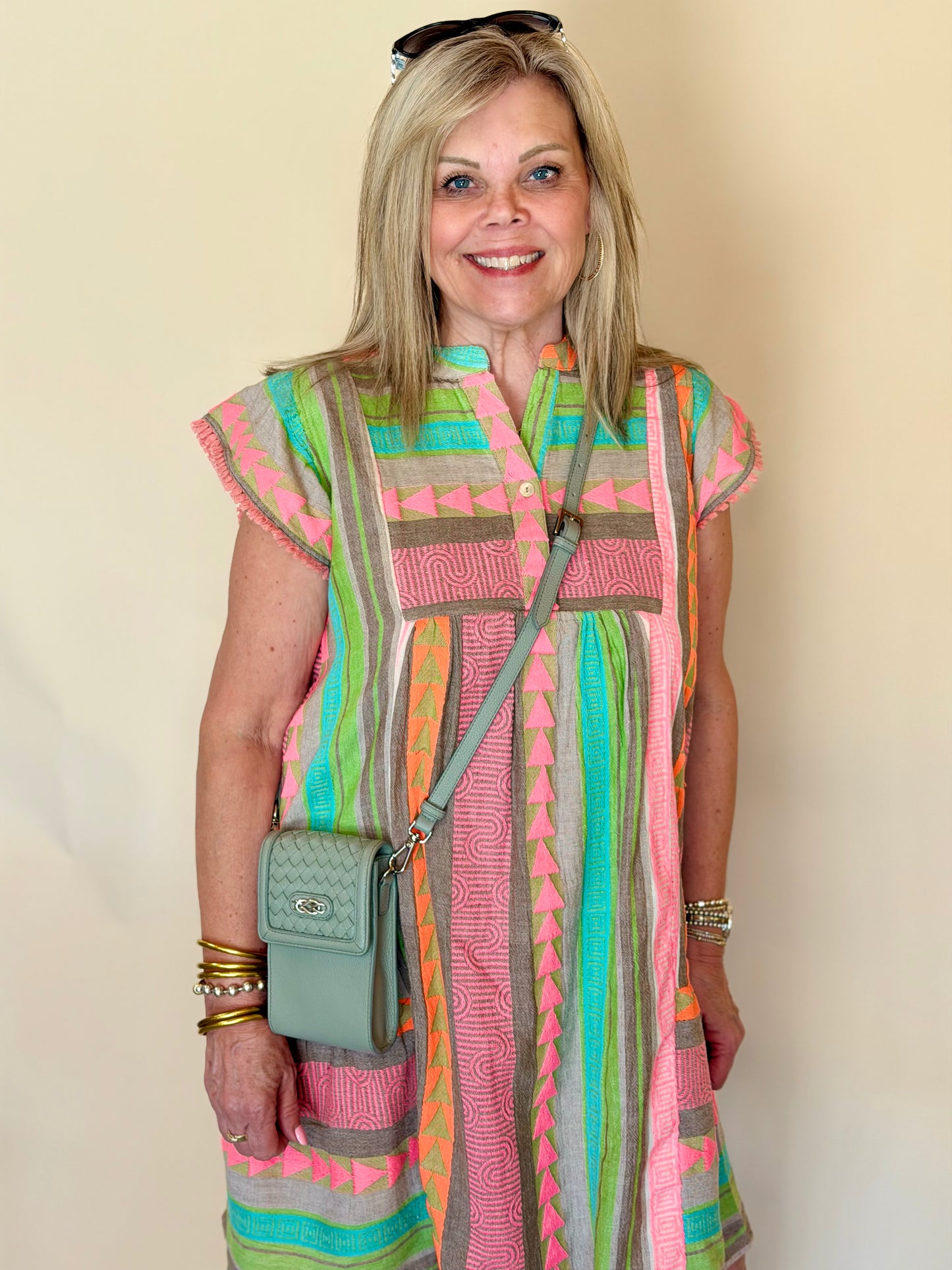 Bright Multi Serena Dress