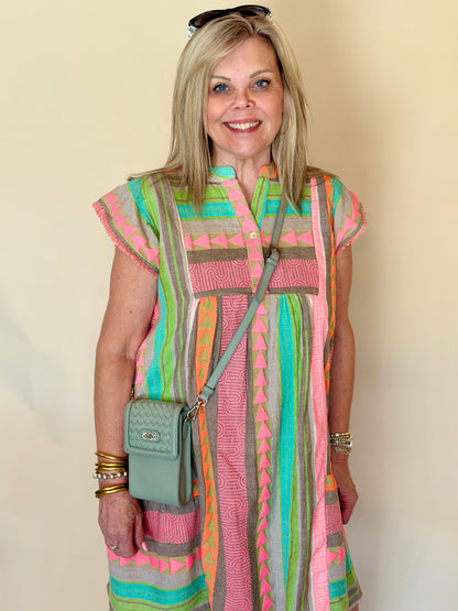 Bright Multi Serena Dress