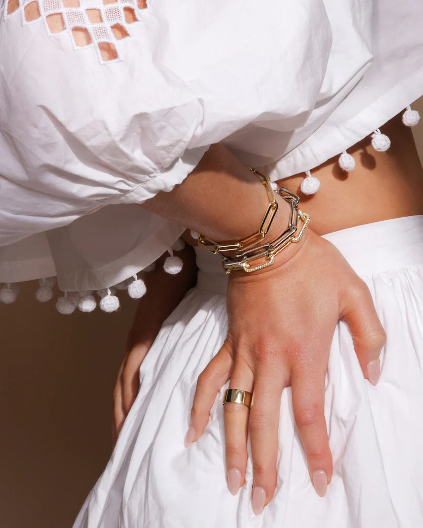 Melinda Maria Carrie Chain Link Bracelet