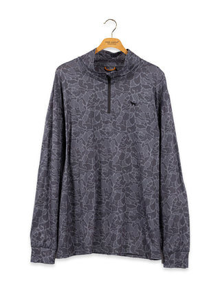 Mens Performance Camo Quarter Zip