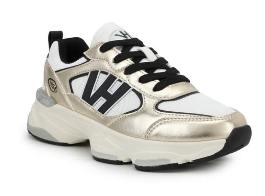 Vintage Havana Dash Gold Black VH Logo Sneaker