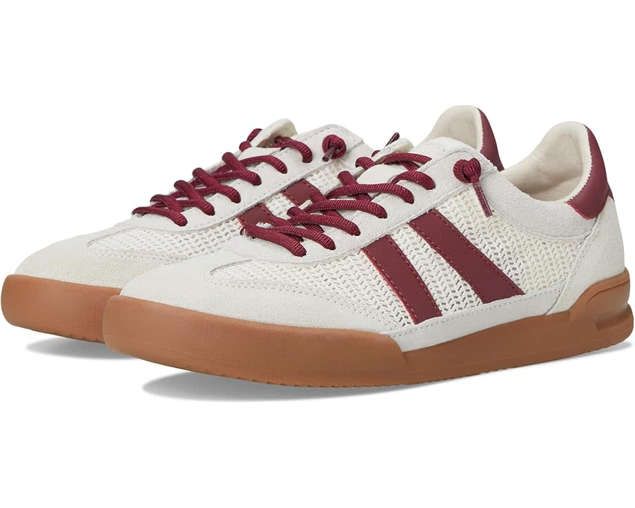 Steve Madden Verdict Burgundy White Sneaker