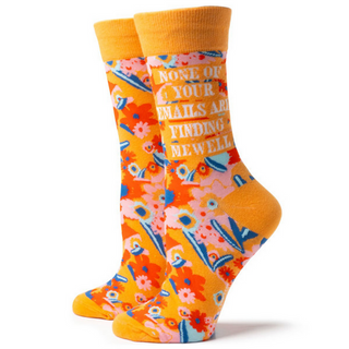 Two Left Feet - Corporate Queen Socks