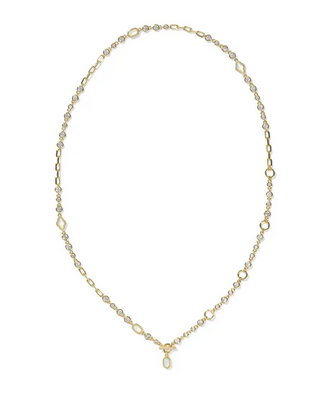 Kendra Scott Mini Elisa Abbie Necklace Gold White Mix