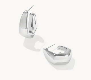 Kendra Scott Kaia Small Hoop Earring RHOD