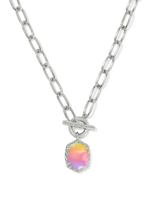 Kendra Scott Daphne Link Chain Necklace RHOD Sunrise