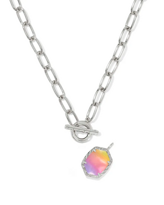 Kendra Scott Daphne Link Chain Necklace RHOD Sunrise
