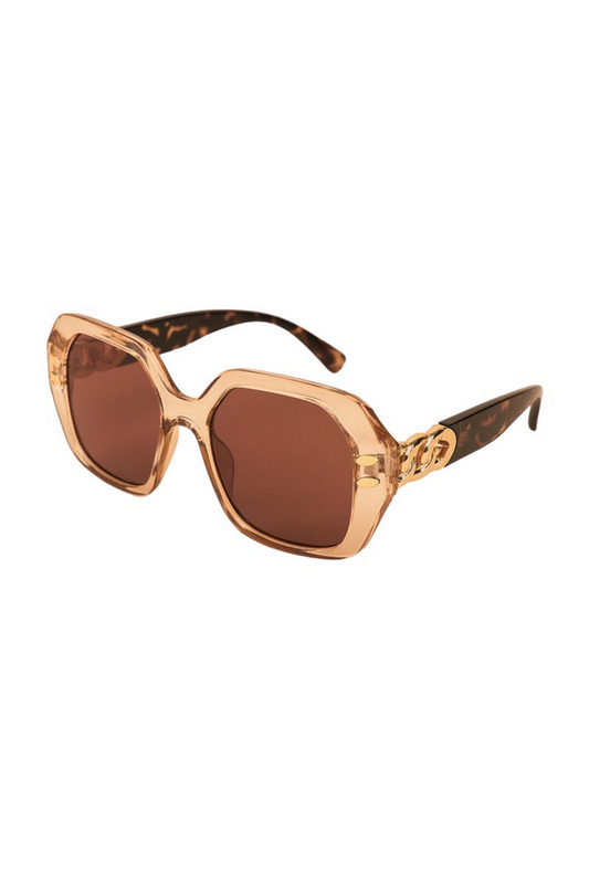 Powder Luxe Rylee Nude/Tortoise Shell Sunglasses