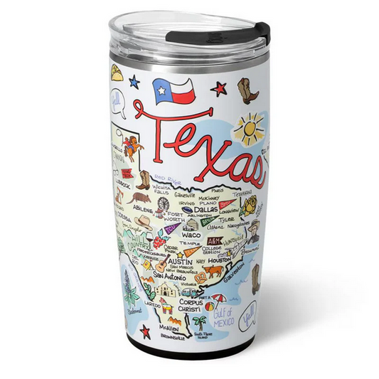 Swig Texas Map 22 oz Travel Mug