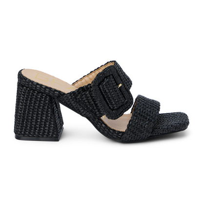 Matisse Lucy Black Block Heel