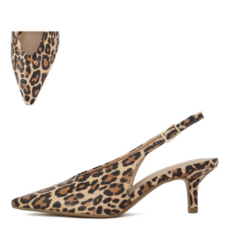 Azuka Leopard Dress Heel