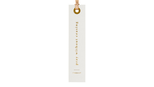 Church Notes Bookmark - Pray Without