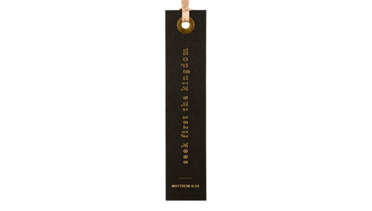 Church Notes Bookmark - Seek First