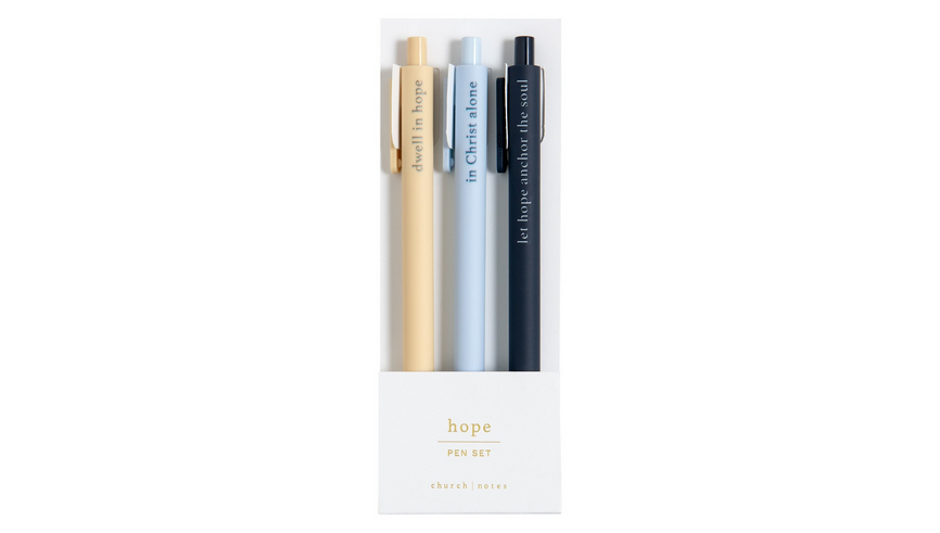 Church Notes Hope Pen Set