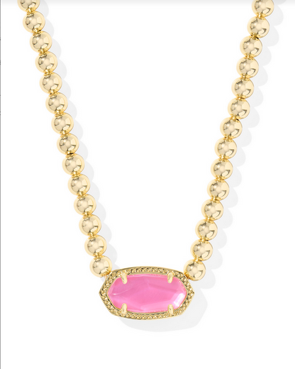 Kendra Scott Elisa Gold Azalea Illusion Beaded Necklace