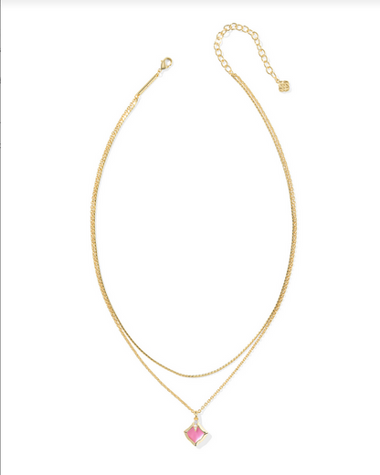 Kendra Scott Joelle Gold Azalea Illusion Multi Strand Necklace