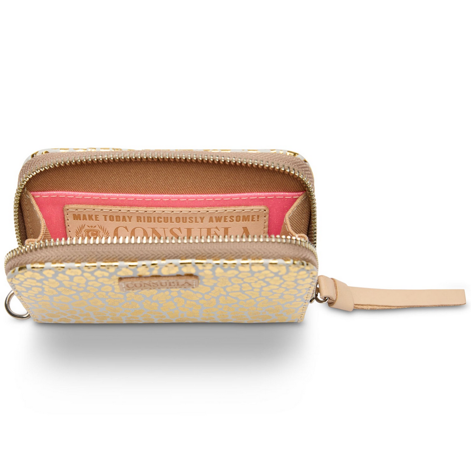 Consuela Zippy Wallet Kit Gold