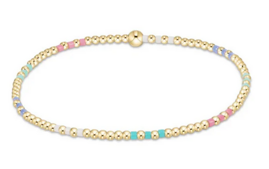 Enewton Hope Joy Pattern 2mm Bead Bracelet- Hot Mess