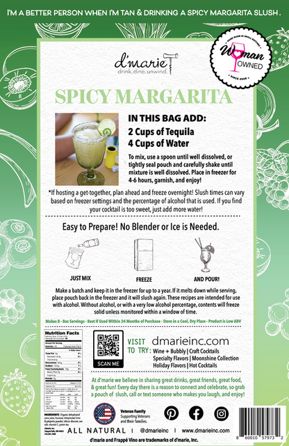 D'Marie Spicy Margarita Slush Mix