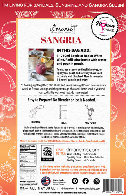 D'Marie Sangria Slush Mix