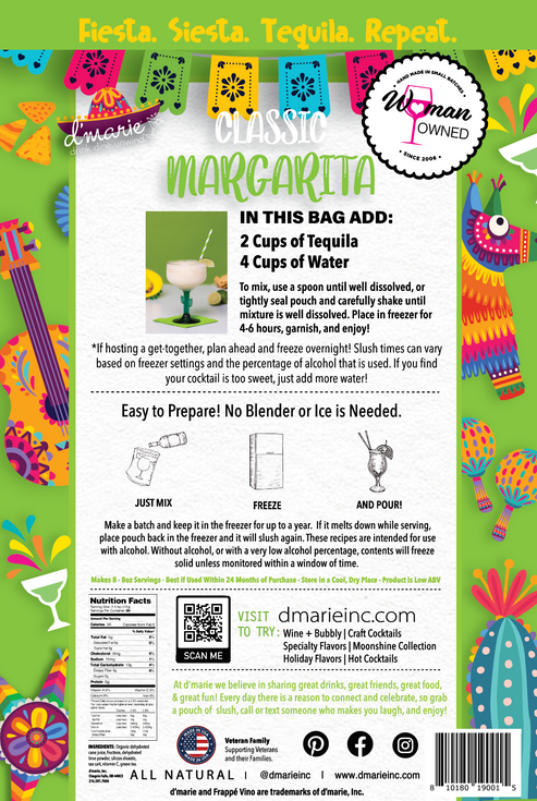D'Marie Classic Margarita Slush Mix