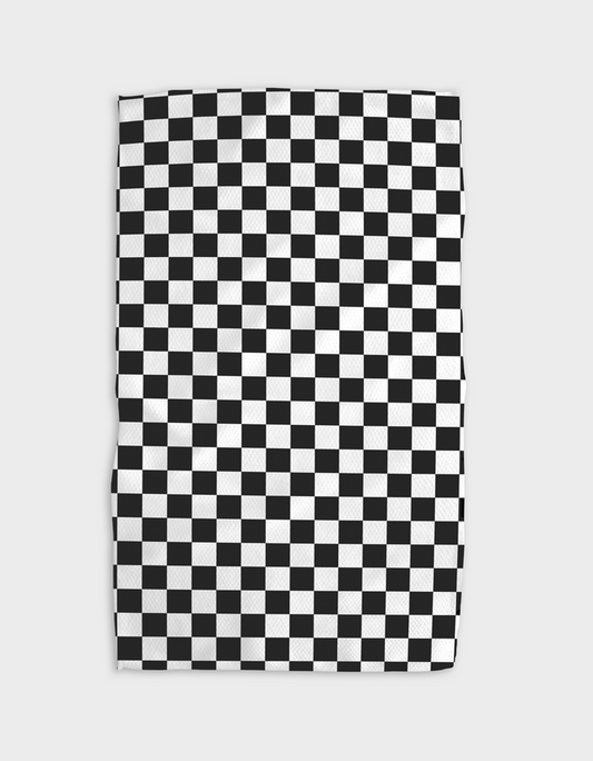 Geometry Check It Kitchen Tea Towel