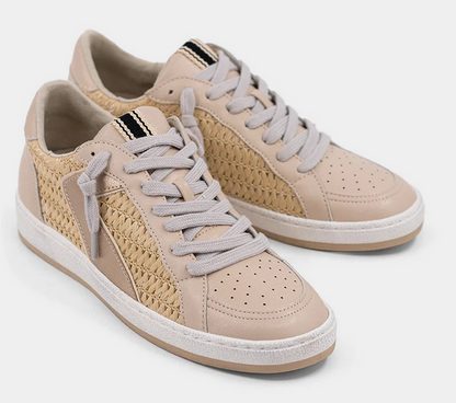 ShuShop Salma Natural Woven Sneaker