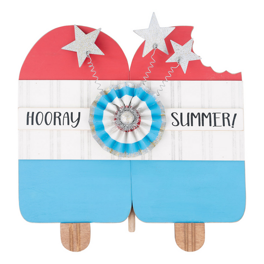 Hooray Popsicle Topper