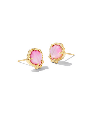 Kendra Scott Brynne Shell Stud Earring Blush MOP