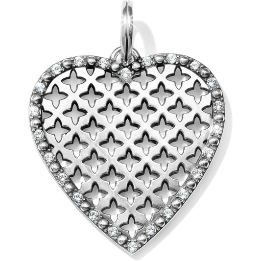 Brighton Trellis Heart Amulet