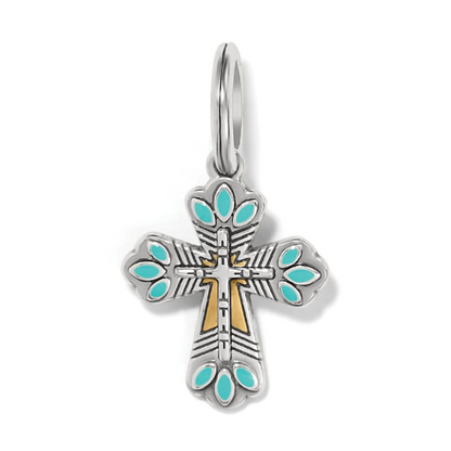 Brighton Pueblo Cross Charm