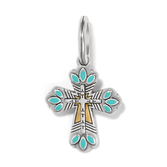 Brighton Pueblo Cross Charm