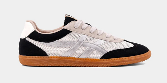 ShuShop Sasha Black Silver Sneaker