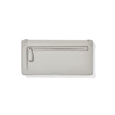 Brighton Sterling Interlock Harmony Slim Folio