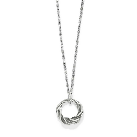 Brighton Ferrara Antica Silver Petite Necklace